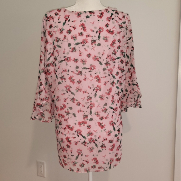 Calvin Klein floral career blouse - Picture 4 of 6
